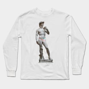 Michelangelo&#39;s David AESTHETIC Long Sleeve T-Shirt